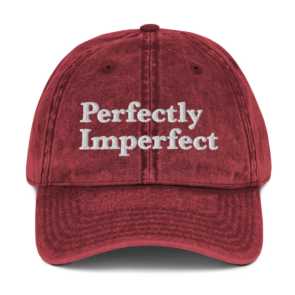 Perfectly Imperfect Cotton Twill Cap