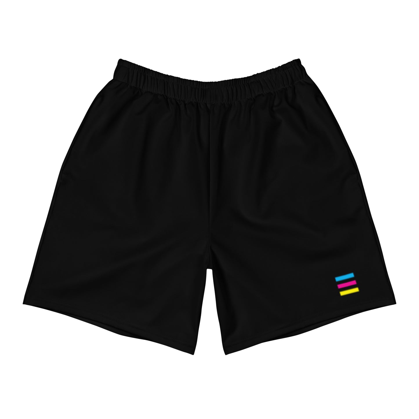 Black Designer Athletic Shorts