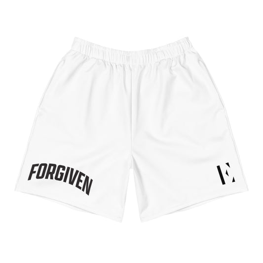 FORGIVEN White Athletic Shorts