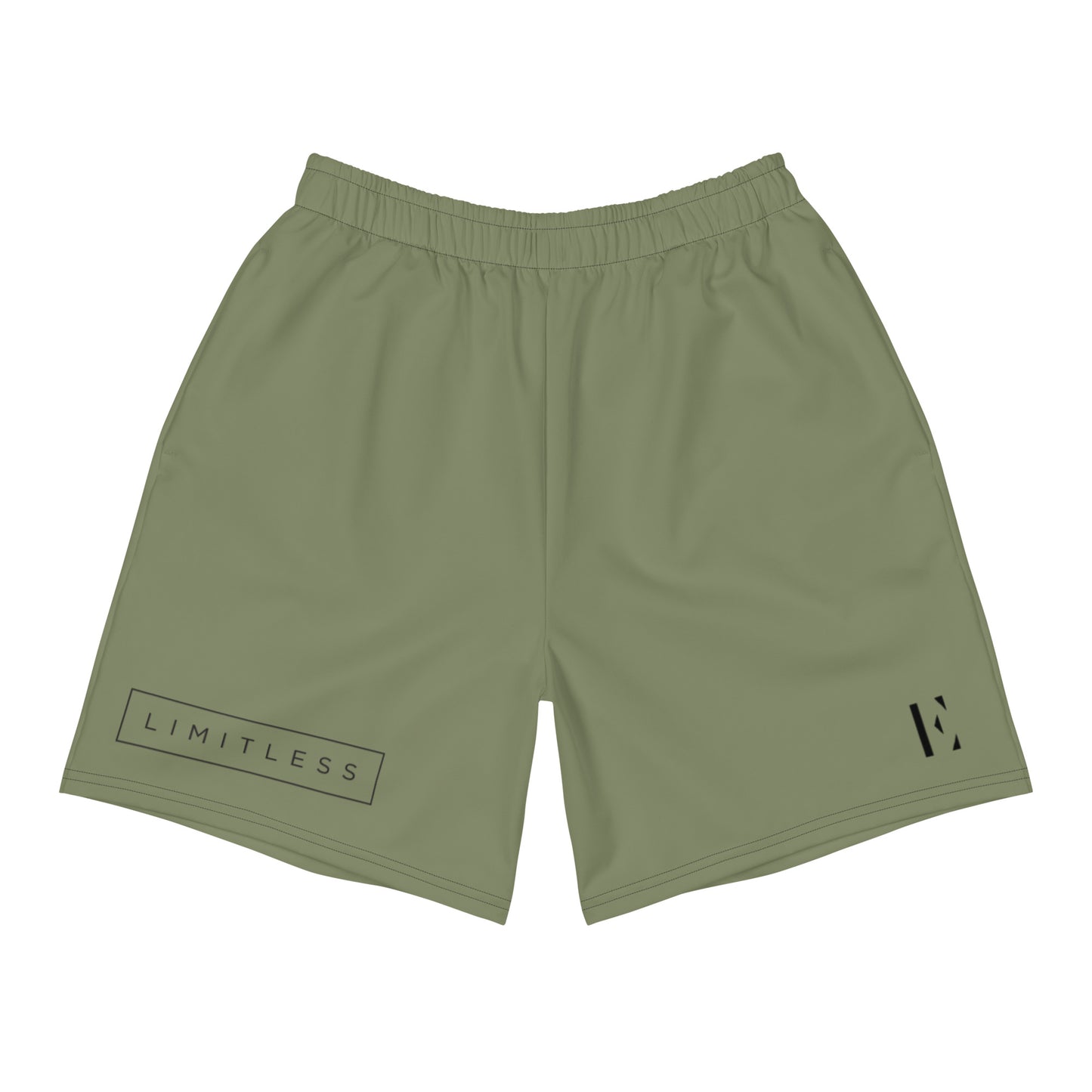 LIMITLESS OD Green Athletic Shorts