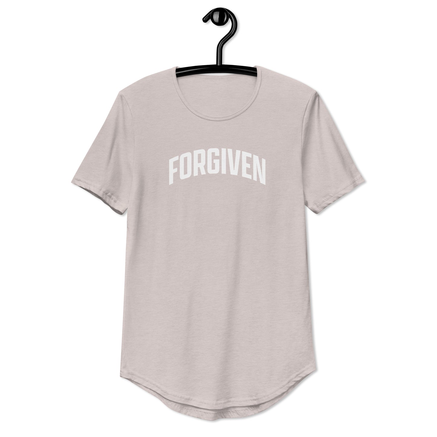 FORGIVEN Curved Hem T-Shirt V1