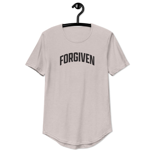 FORGIVEN Curved Hem T-Shirt V2