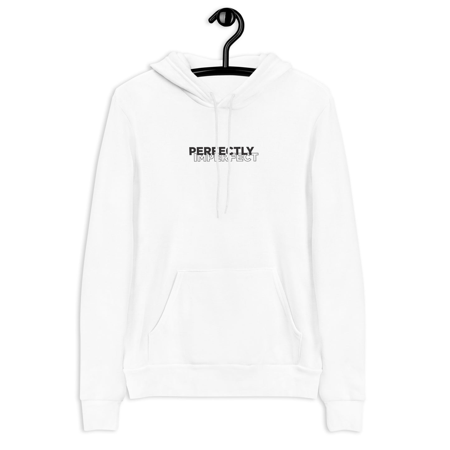 Perfectly Imperfect hoodie V2 (White)
