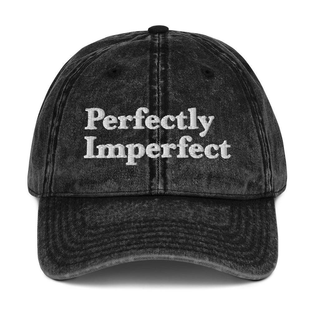 Perfectly Imperfect Cotton Twill Cap