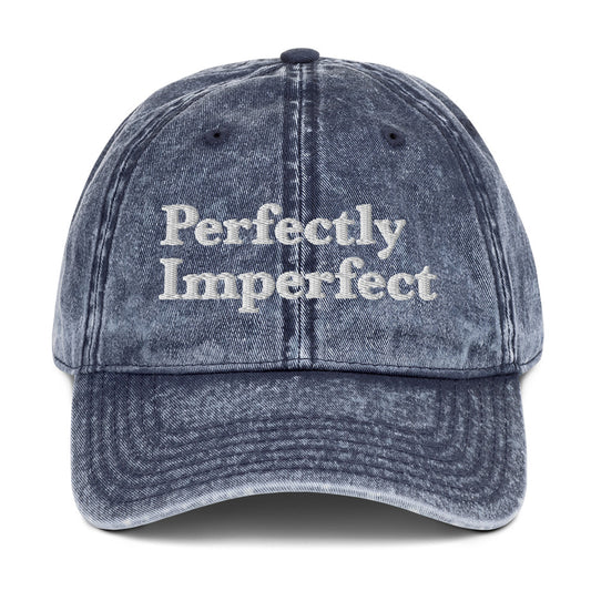 Perfectly Imperfect Cotton Twill Cap