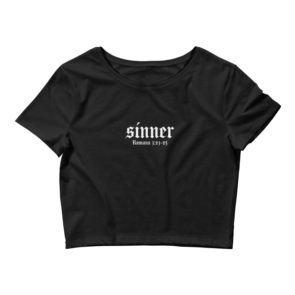 Sinner Women’s Crop Tee