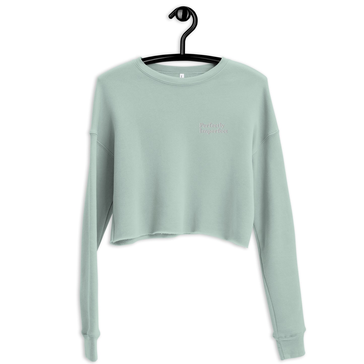 Perfectly Imperfect Crop Sweatshirt