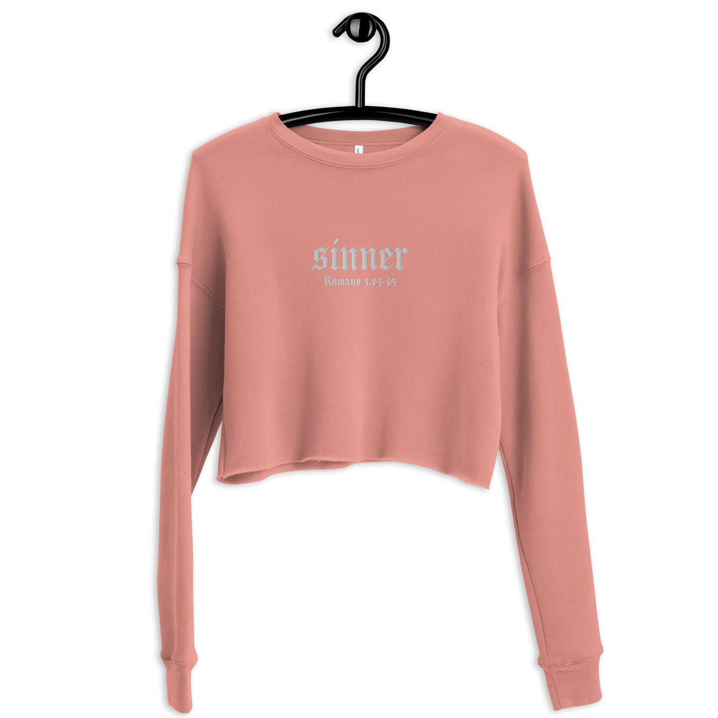 Sinner Crop Sweatshirt