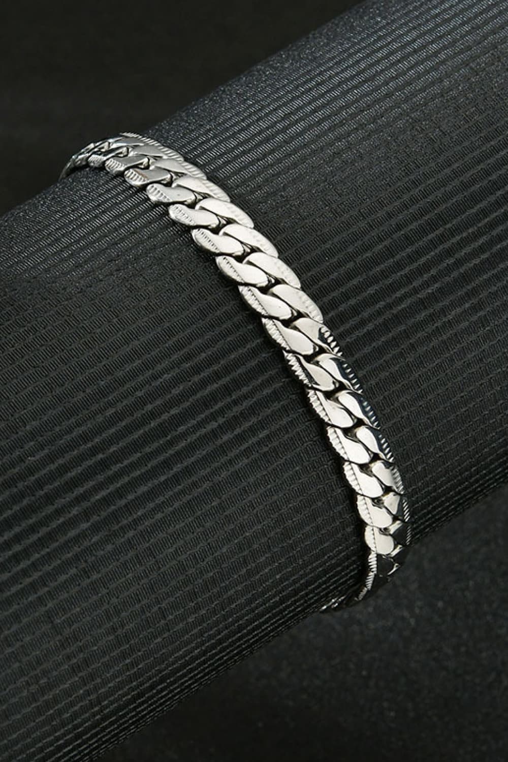 Stainless Steel Curb Chain Bracelet