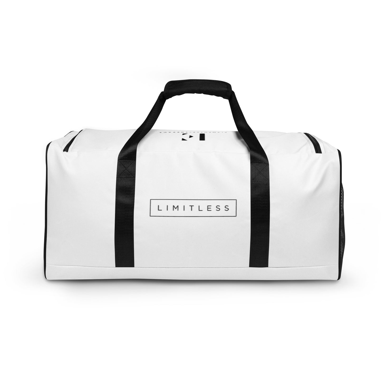 LIMITLESS White Duffle bag