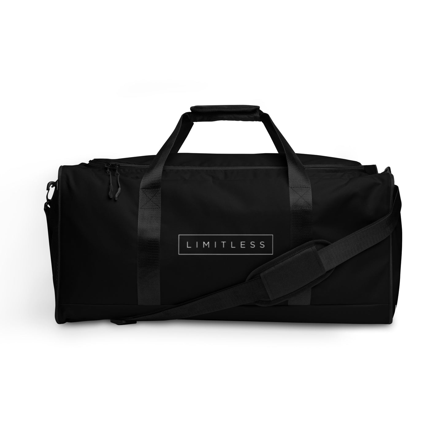 LIMITLESS Black Duffle bag