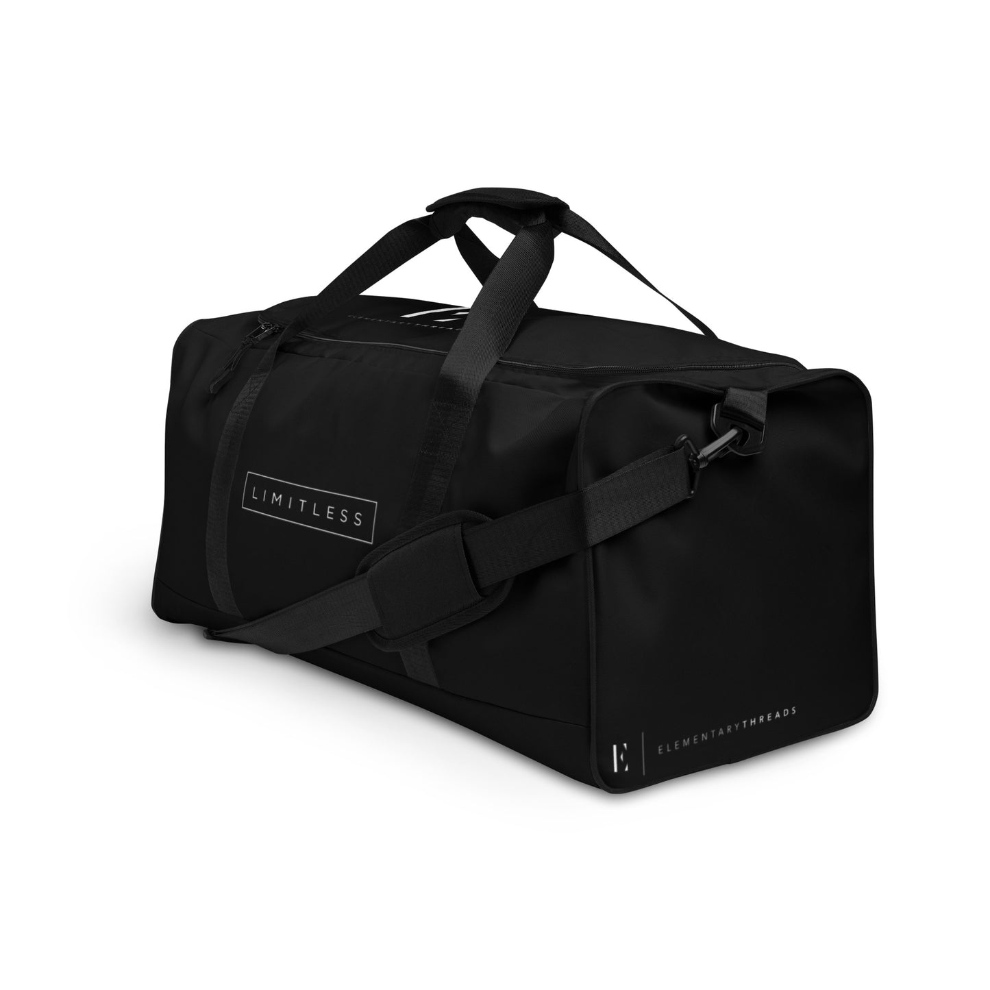 LIMITLESS Black Duffle bag