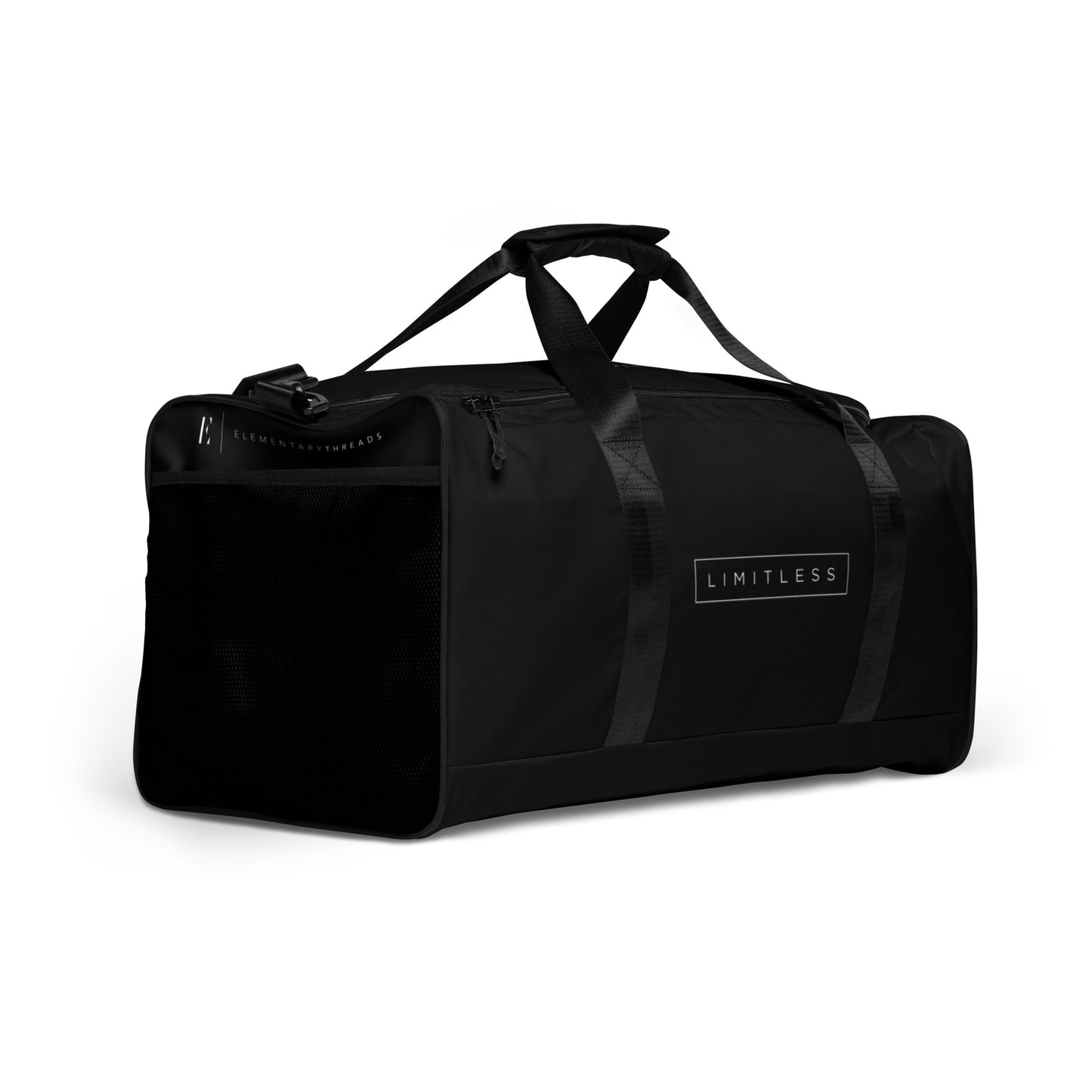 LIMITLESS Black Duffle bag