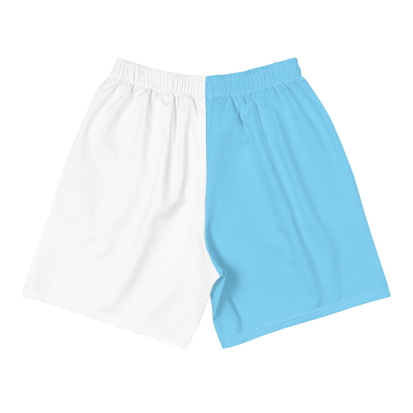 Elementary Threads (White/Blue) Two Tone Athletic Shorts