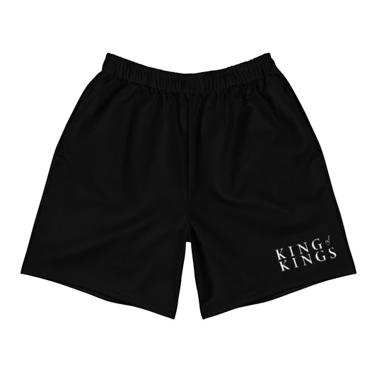 King of Kings Black Athletic Shorts
