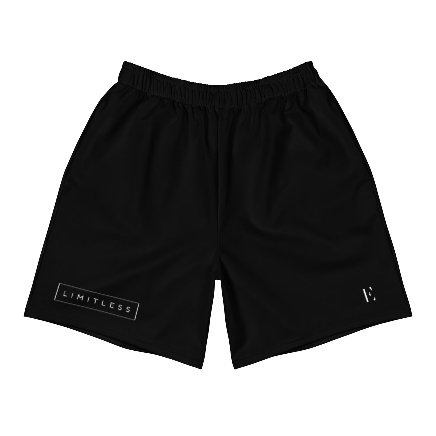 LIMITLESS Black Athletic Shorts