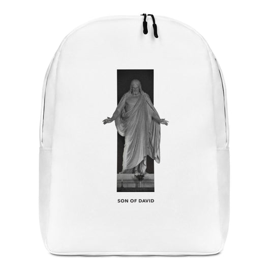Son of David White Backpack