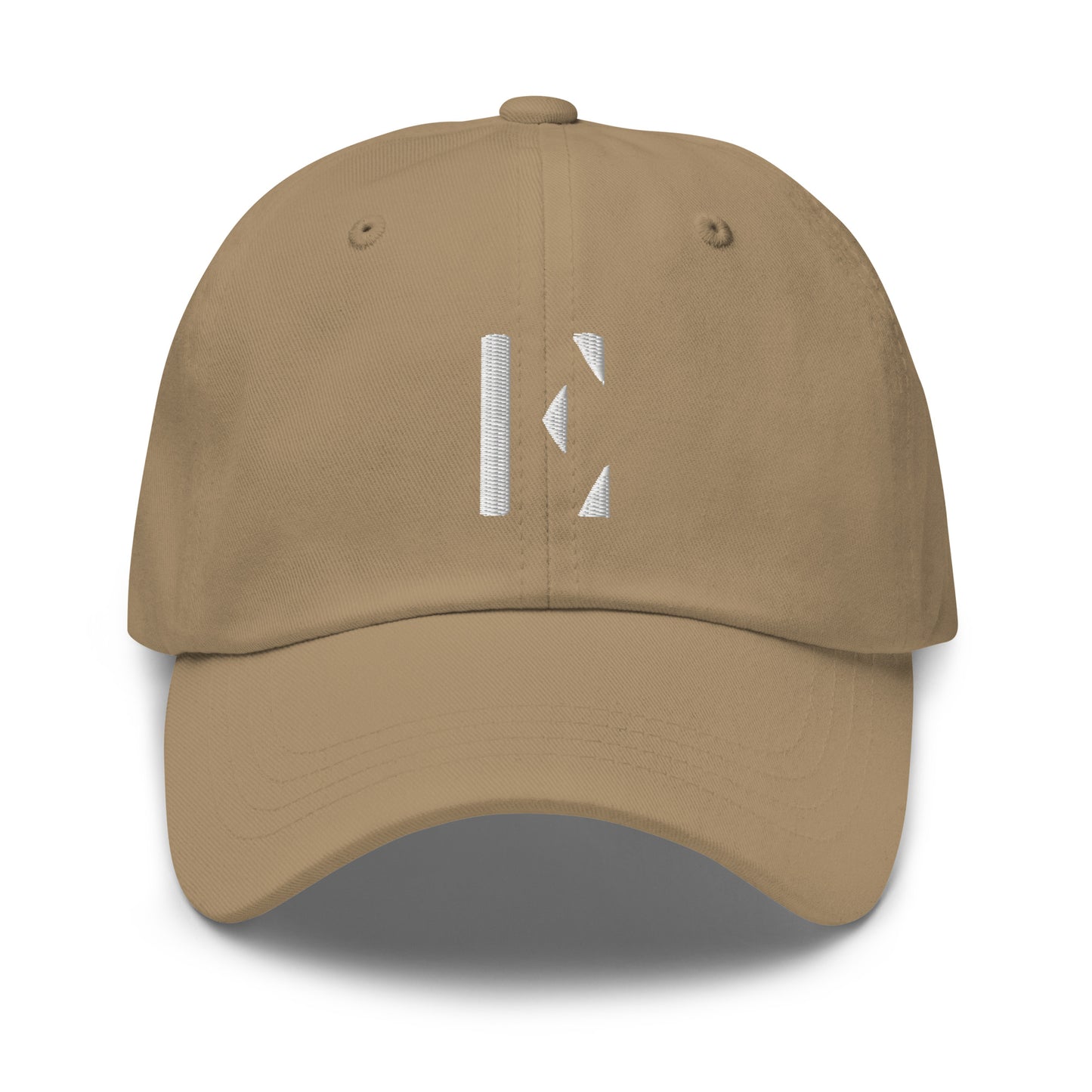 Elementary Threads White Embroidered Dad hat