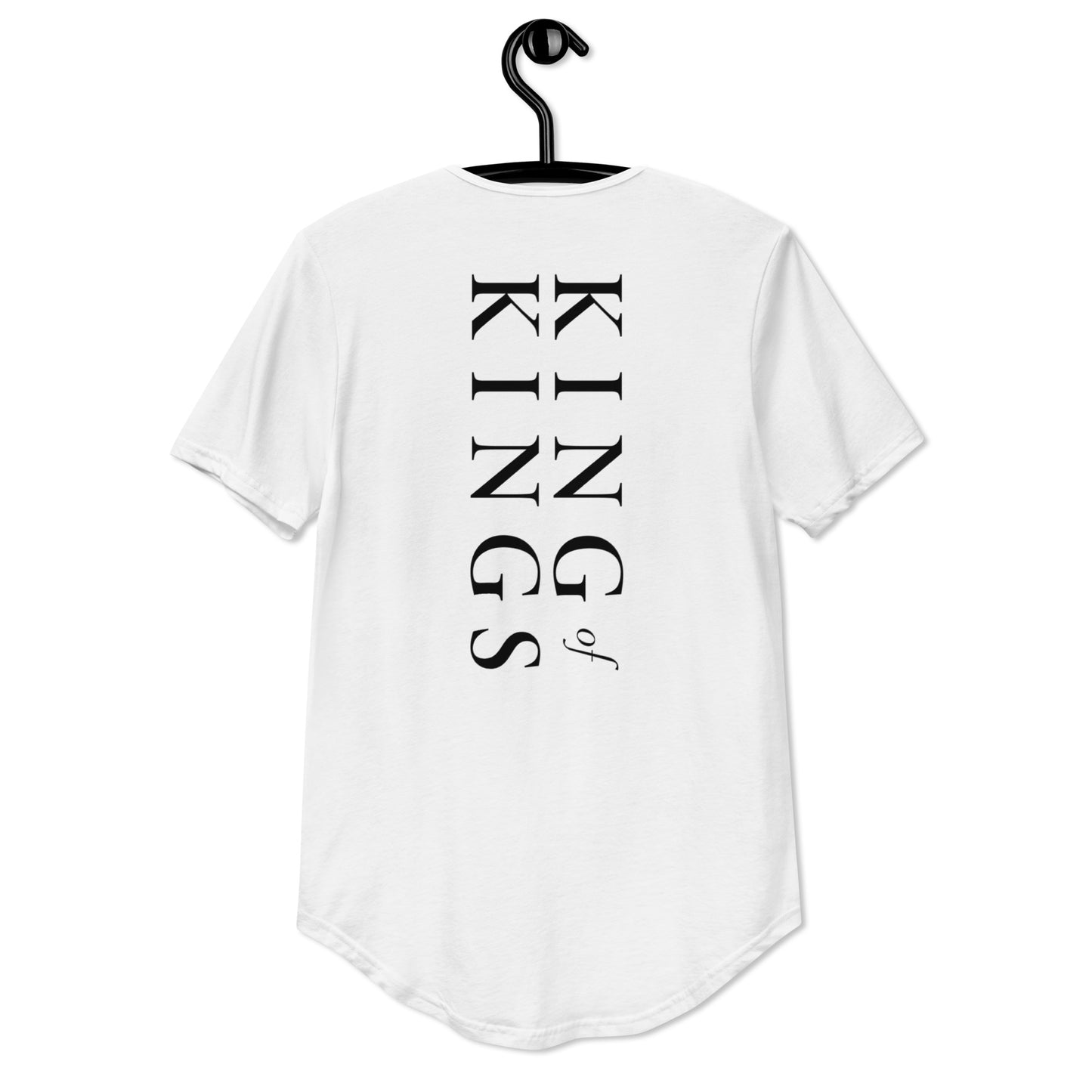 King of Kings Curved Hem T-Shirt V2