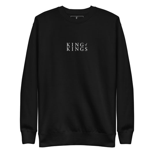 King of Kings Embroidered Premium Sweatshirt V1