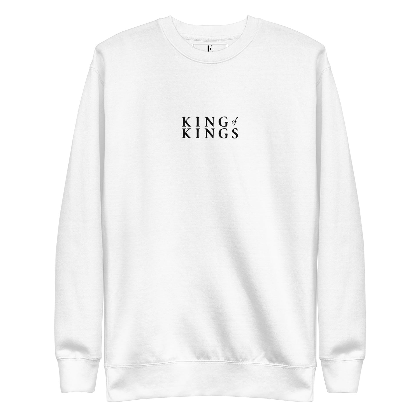 King of Kings Embroidered Premium Sweatshirt V2