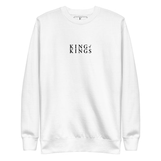 King of Kings Embroidered Premium Sweatshirt V2